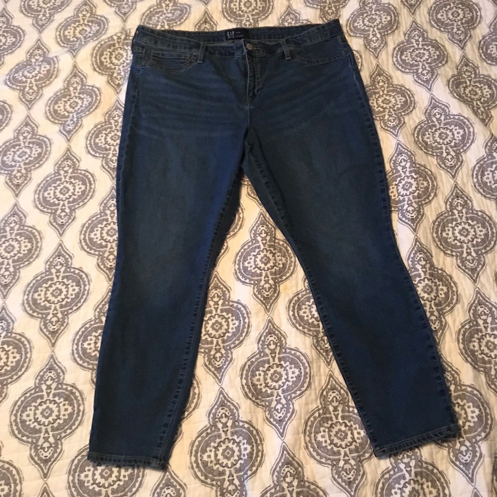 Gap Denim Leggings worn once! 34/18